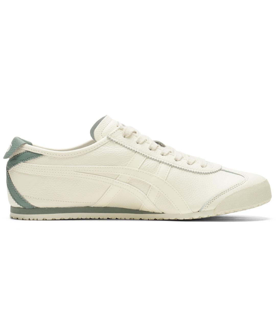 ONITSUKA TIGER Бежевые кожаные кроссовки, фото 2