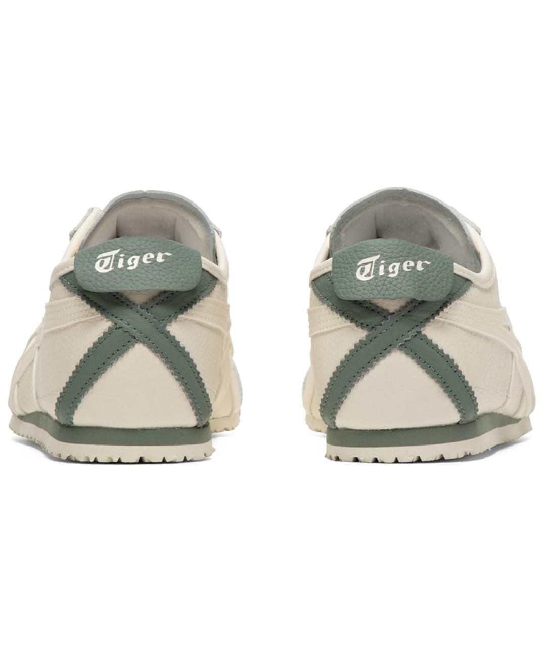 ONITSUKA TIGER Бежевые кожаные кроссовки, фото 5