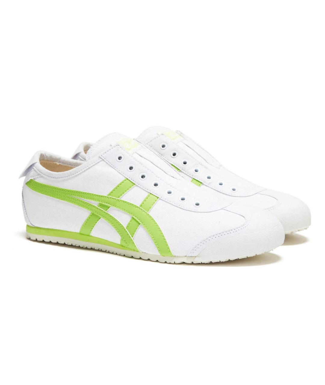 ONITSUKA TIGER Белые текстильные кеды, фото 3