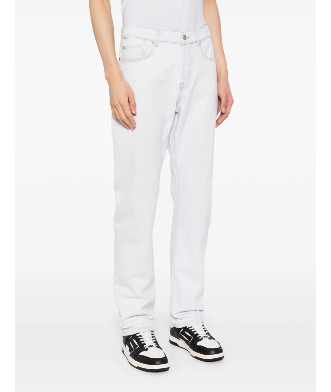 IRO Серые хлопковые прямые джинсы, фото 6