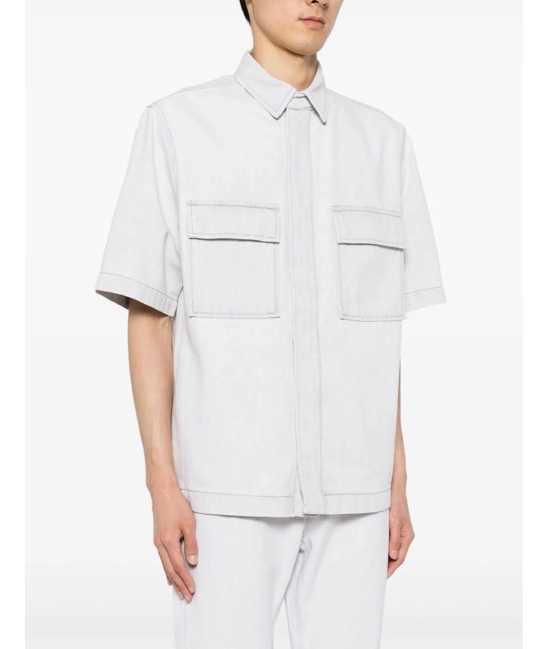 IRO Серые хлопковые прямые джинсы, фото 7