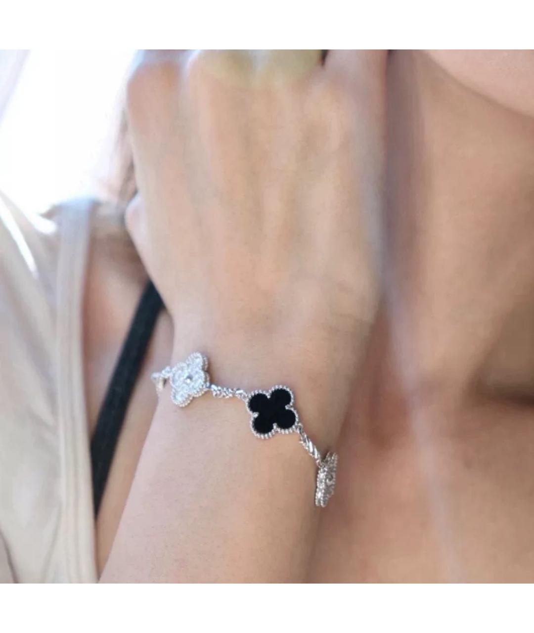 VAN CLEEF & ARPELS Мульти браслет из белого золота, фото 5