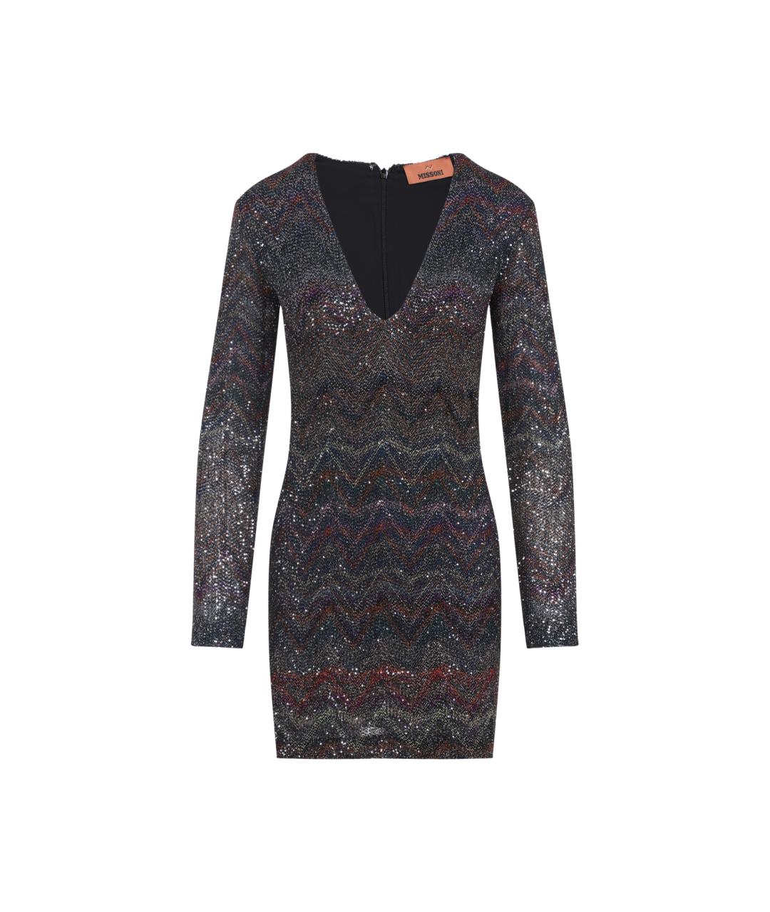 MISSONI Мульти вискозное повседневное платье, фото 1