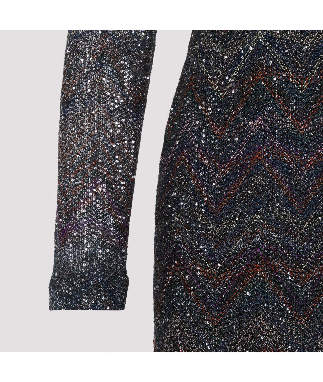 MISSONI Мульти вискозное повседневное платье, фото 5