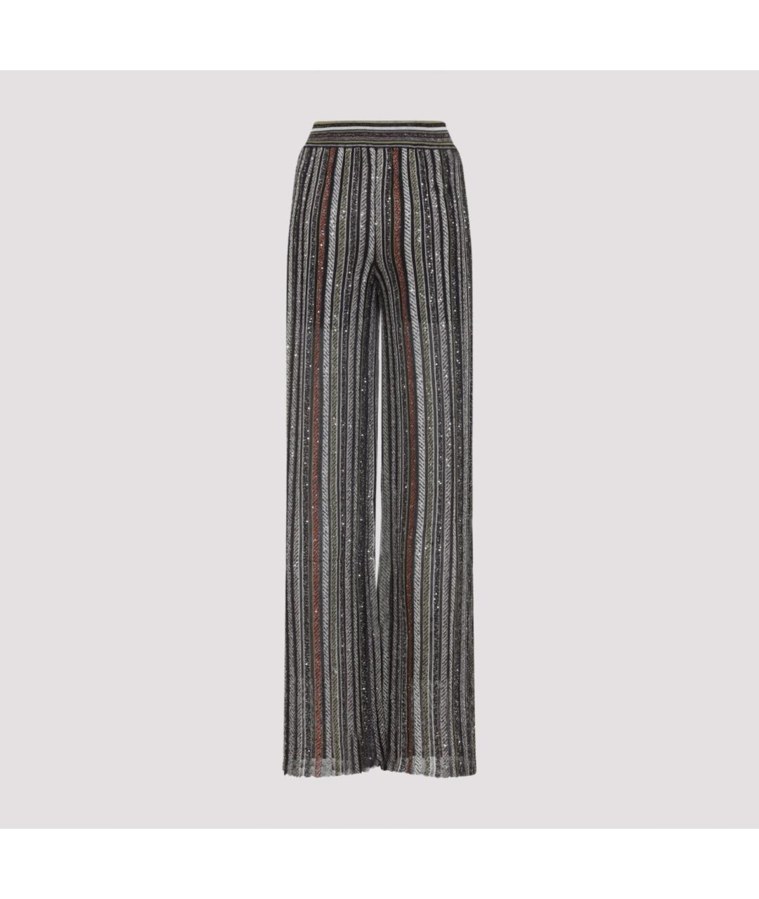 MISSONI Мульти вискозные прямые брюки, фото 4