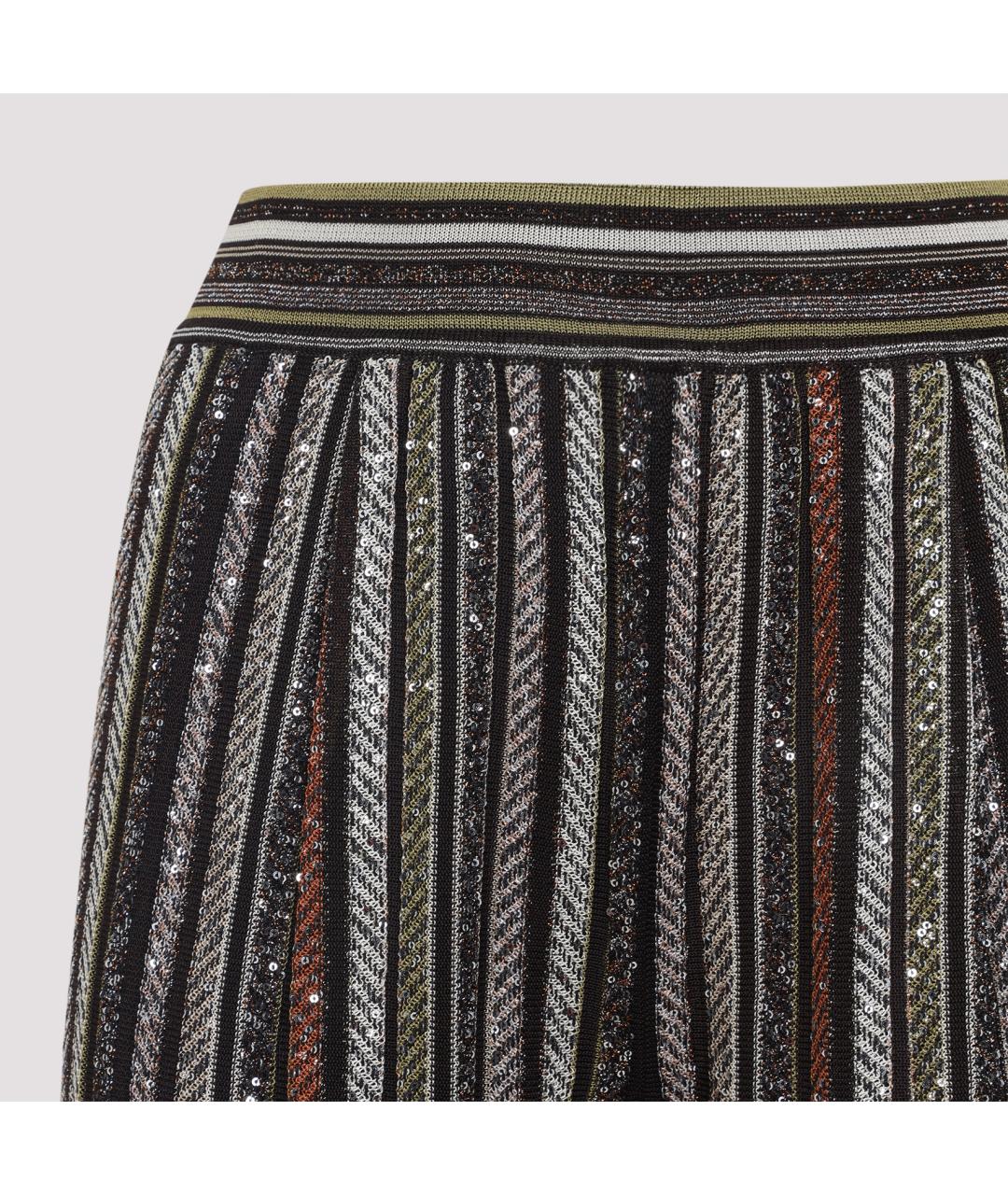 MISSONI Мульти вискозные прямые брюки, фото 5