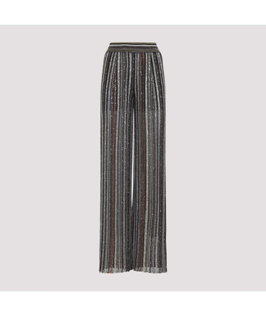 MISSONI Мульти вискозные прямые брюки, фото 3
