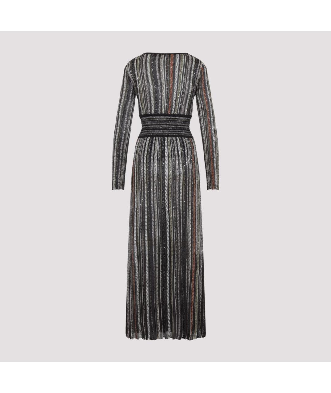 MISSONI Мульти вискозное платье, фото 4