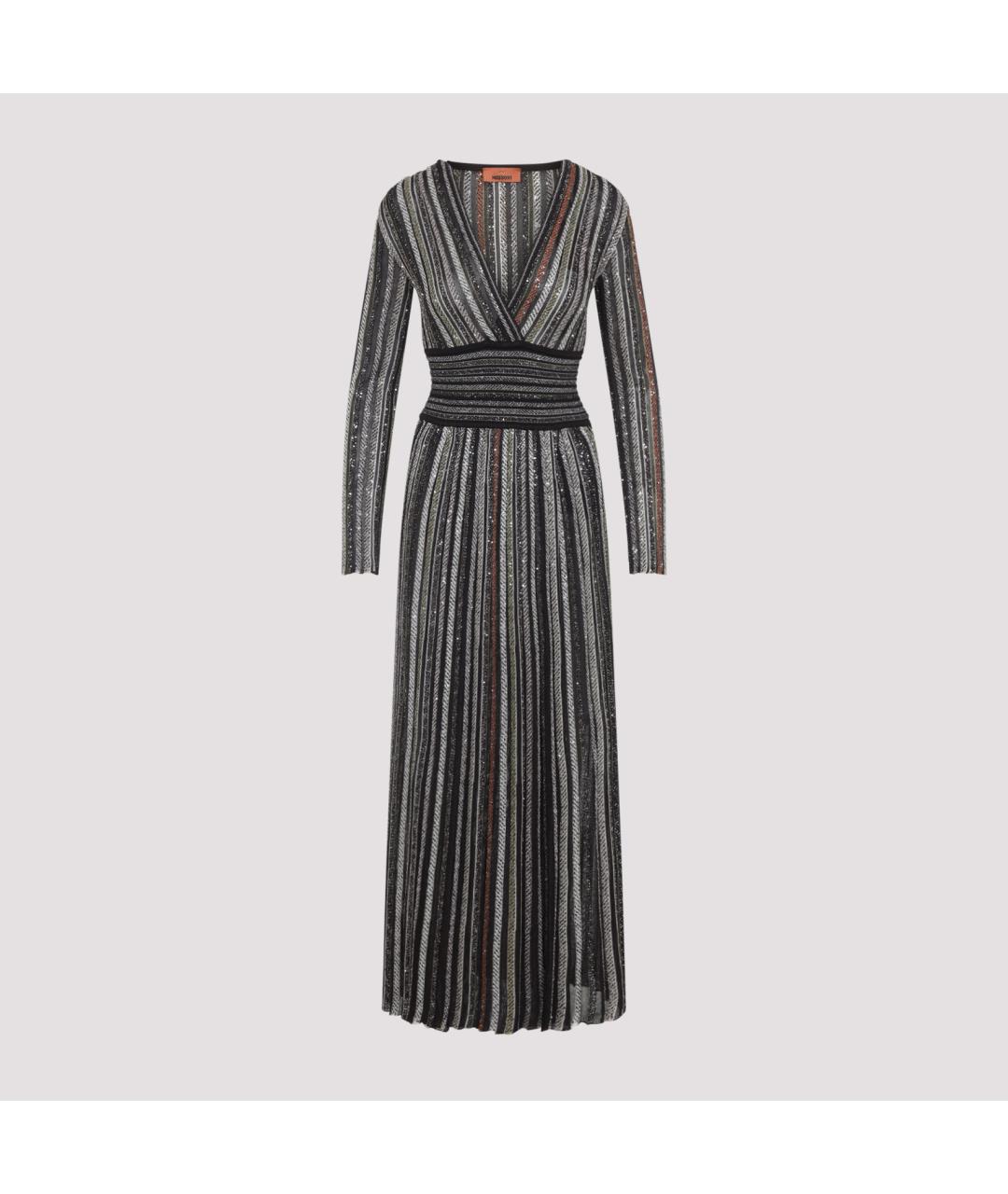 MISSONI Мульти вискозное платье, фото 3