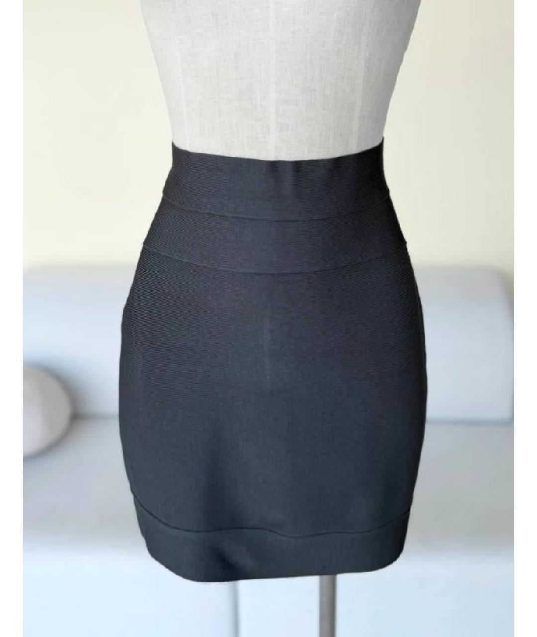HERVE LEGER Юбка мини, фото 6