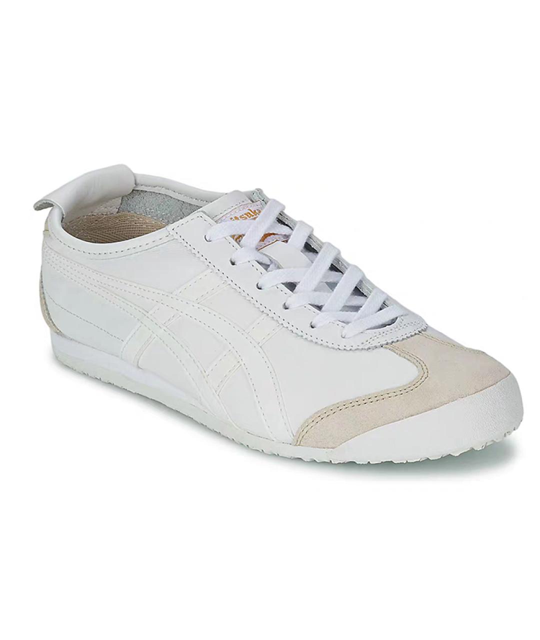 ONITSUKA TIGER Белые текстильные кеды, фото 3