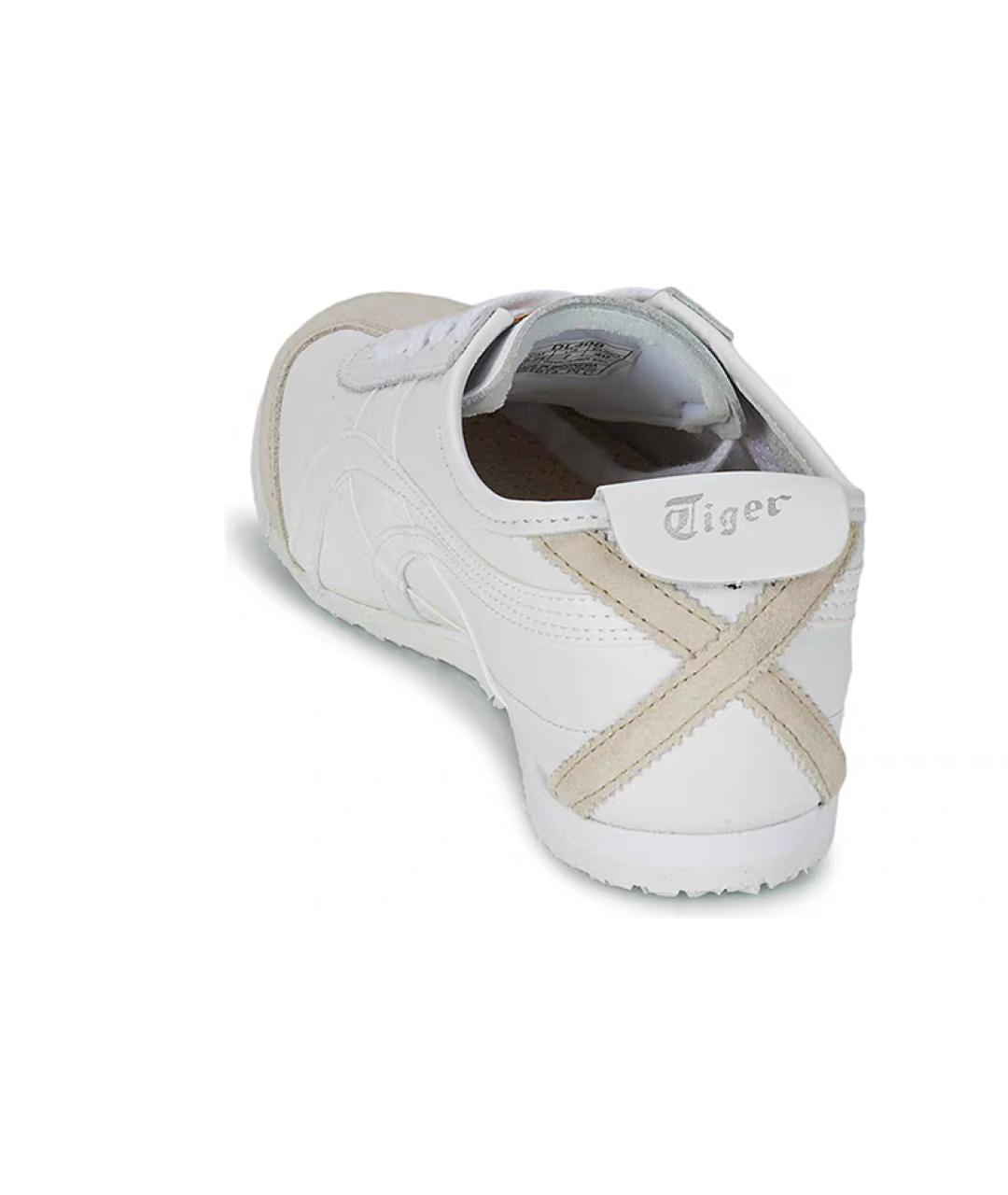 ONITSUKA TIGER Белые текстильные кеды, фото 4