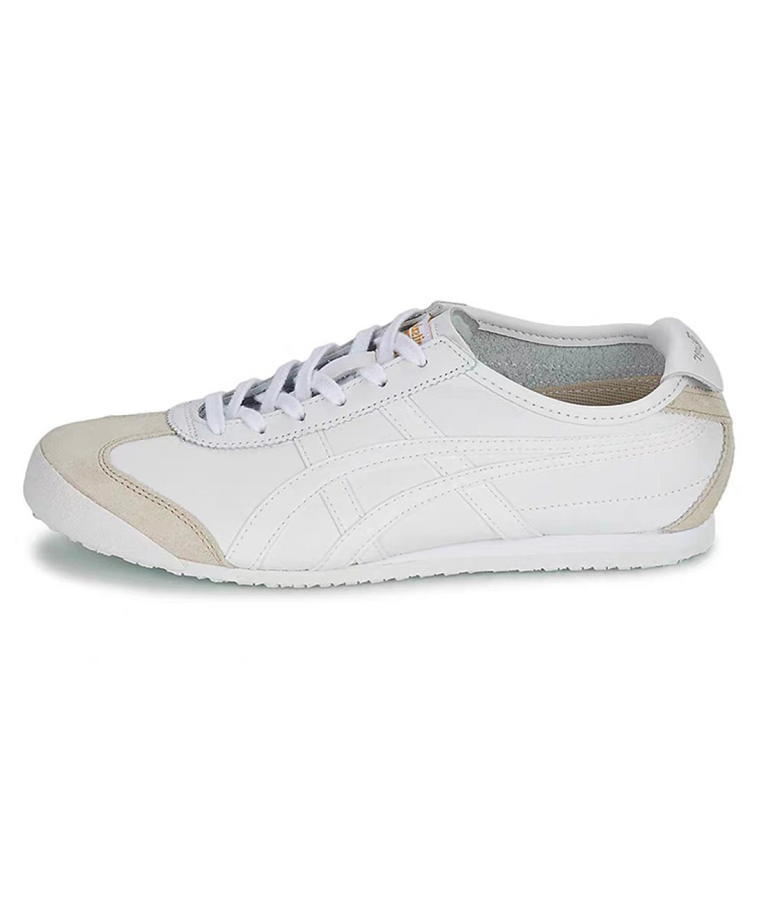 ONITSUKA TIGER Белые текстильные кеды, фото 2