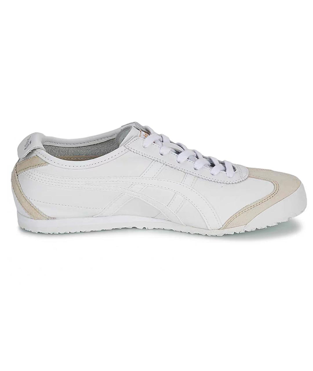 ONITSUKA TIGER Белые текстильные кеды, фото 1