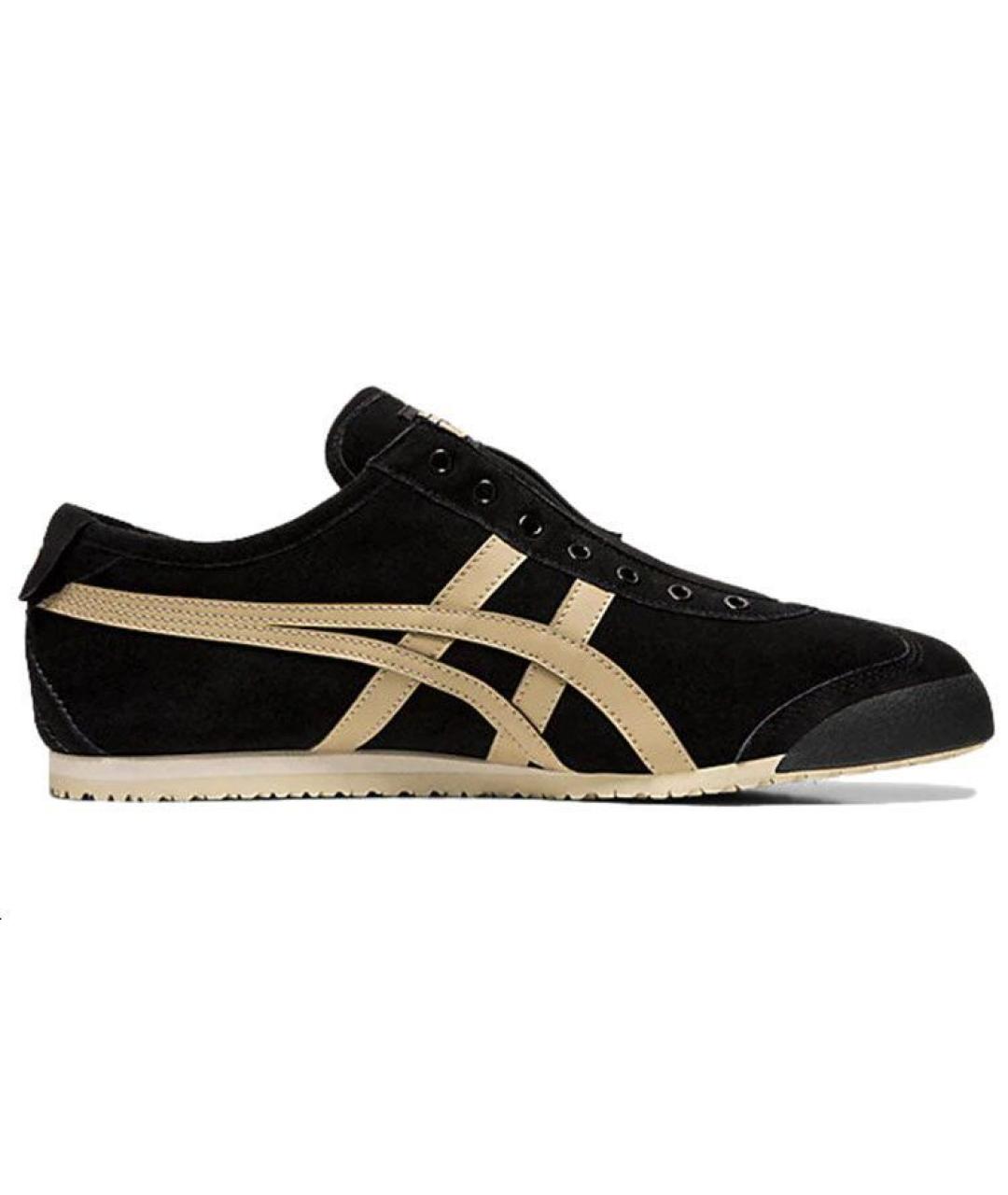 ONITSUKA TIGER Черные замшевые кеды, фото 1