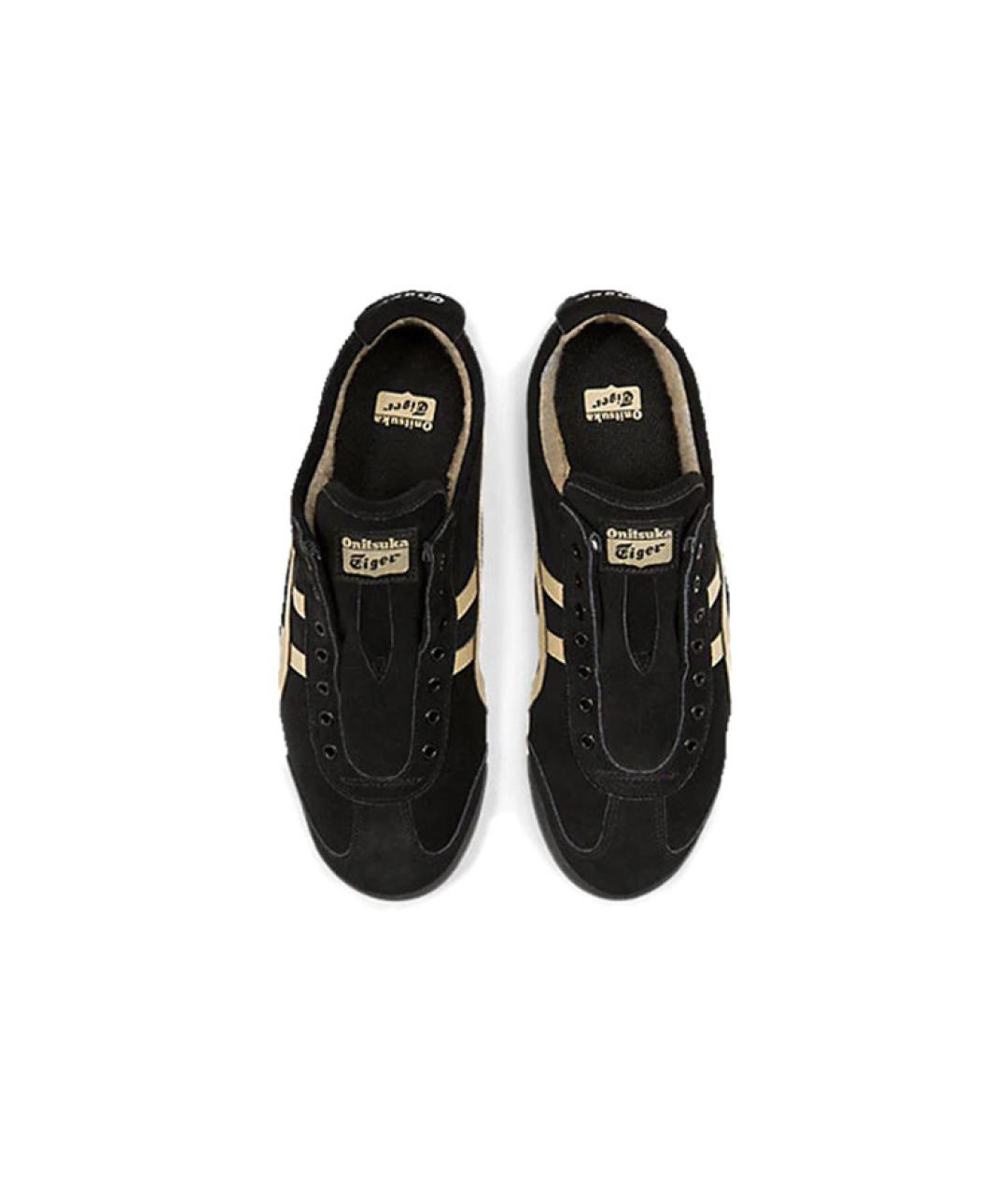 ONITSUKA TIGER Черные замшевые кеды, фото 4