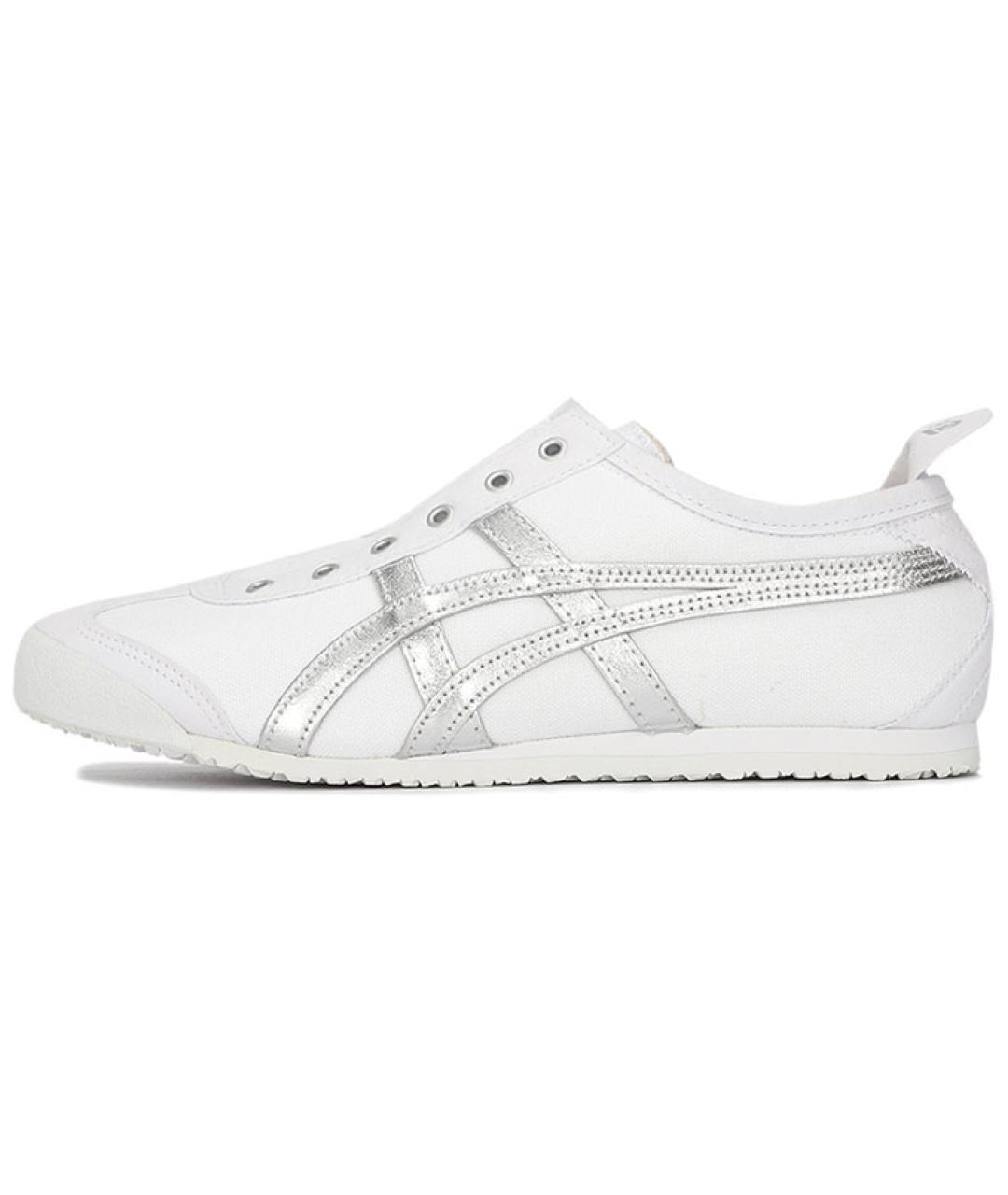 ONITSUKA TIGER Белые текстильные кеды, фото 2