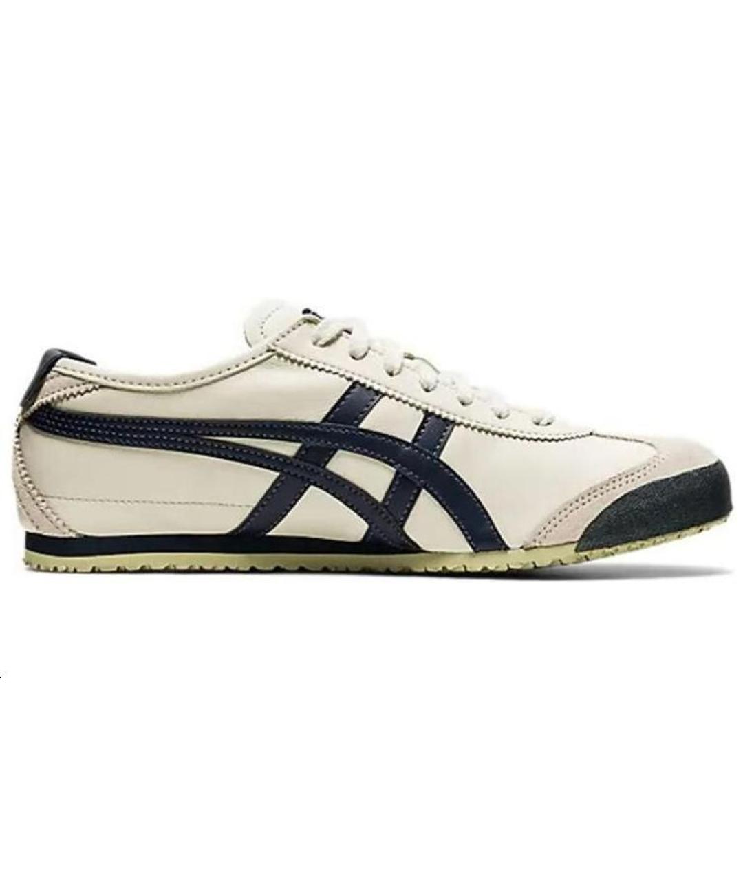 ONITSUKA TIGER Бежевые кожаные кроссовки, фото 2