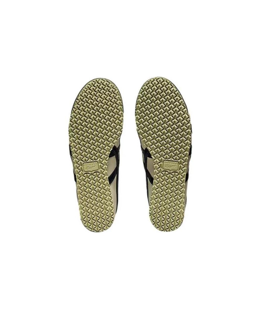 ONITSUKA TIGER Бежевые кожаные кроссовки, фото 7