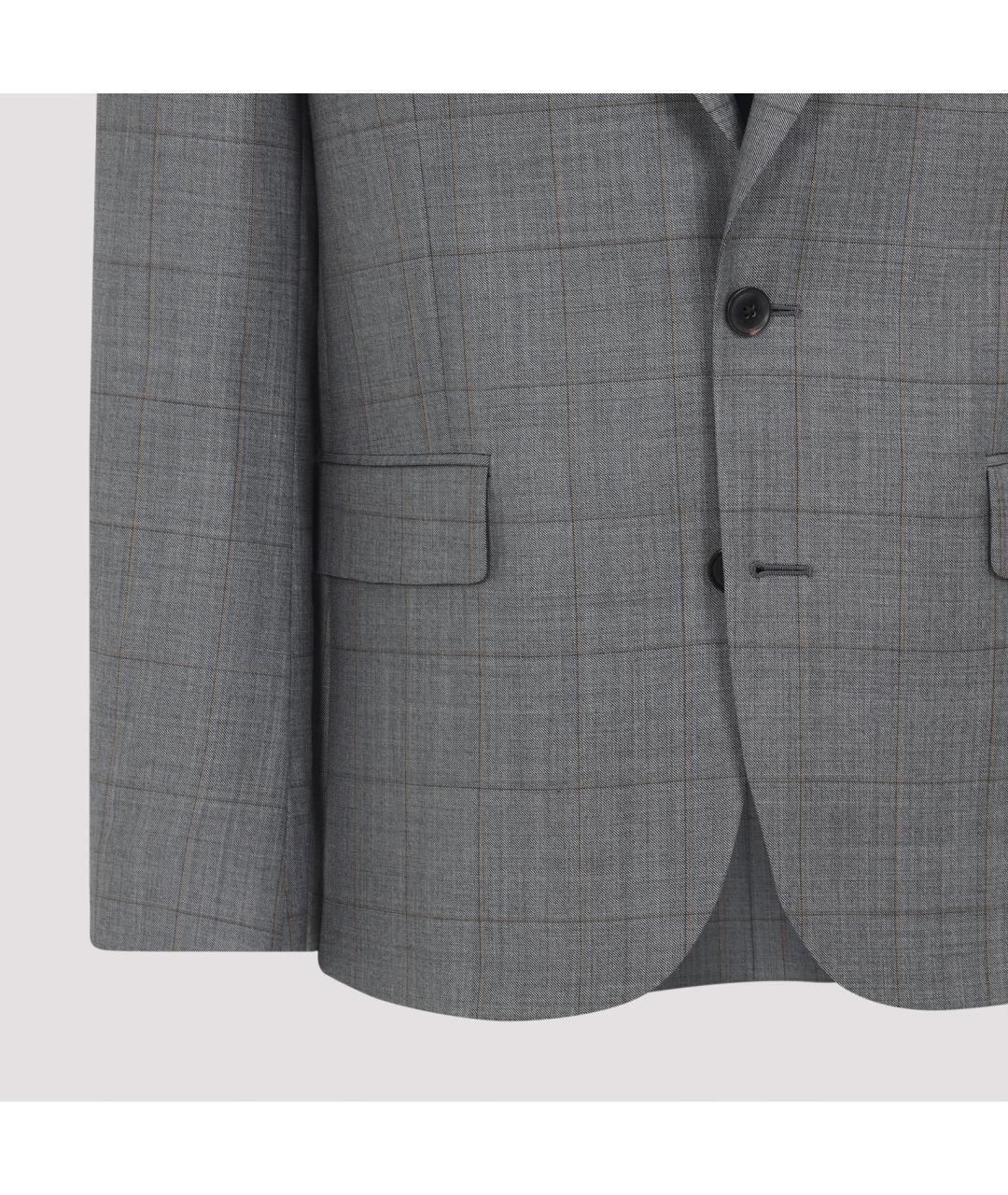 PAUL SMITH Серый классический костюм, фото 5