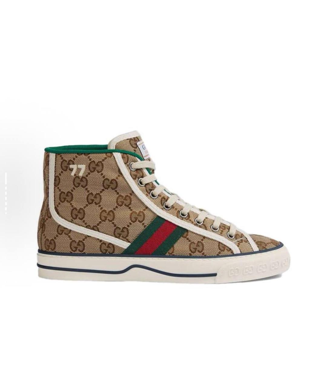 GUCCI Высокие кроссовки / кеды, фото 6