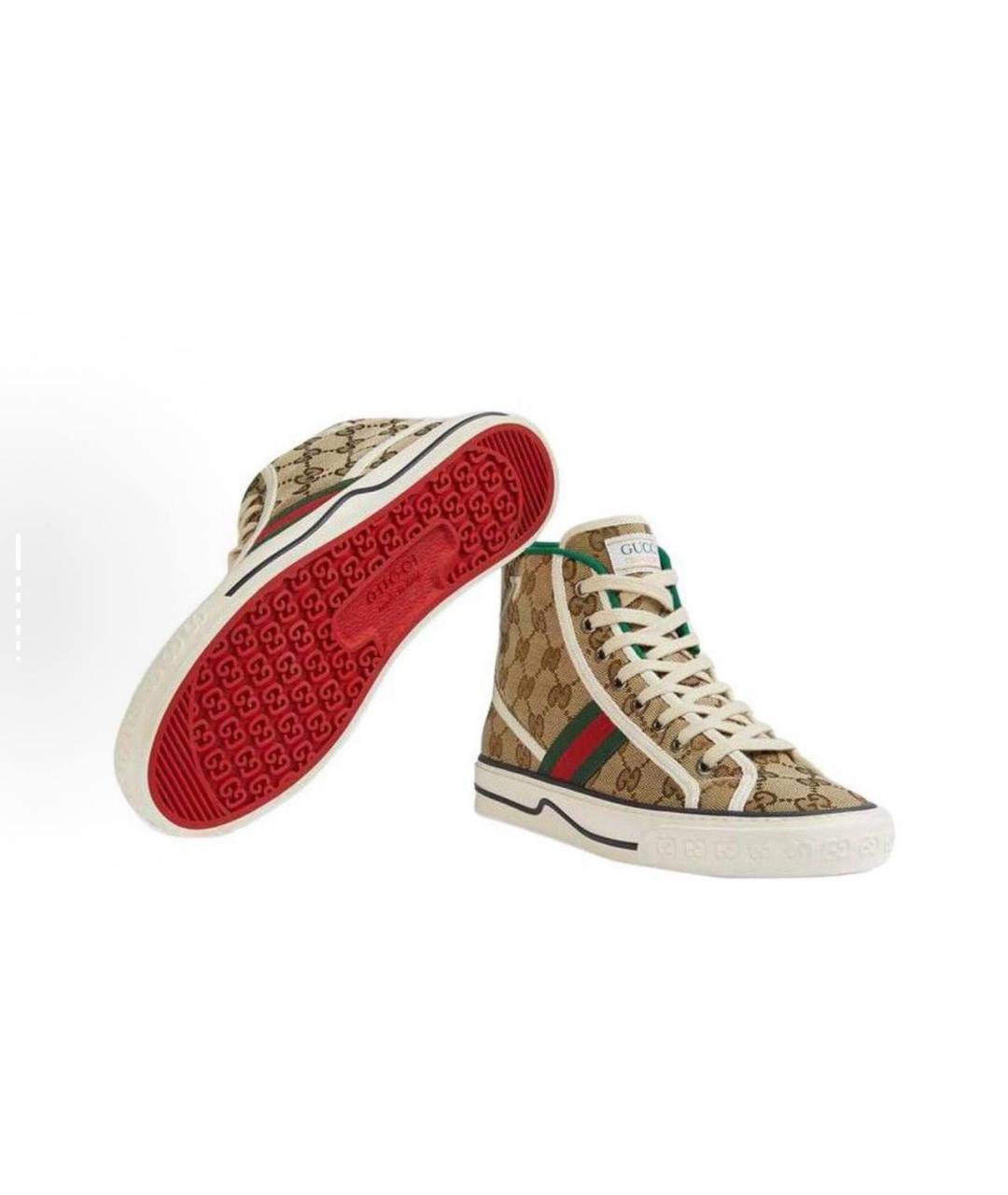 GUCCI Высокие кроссовки / кеды, фото 5