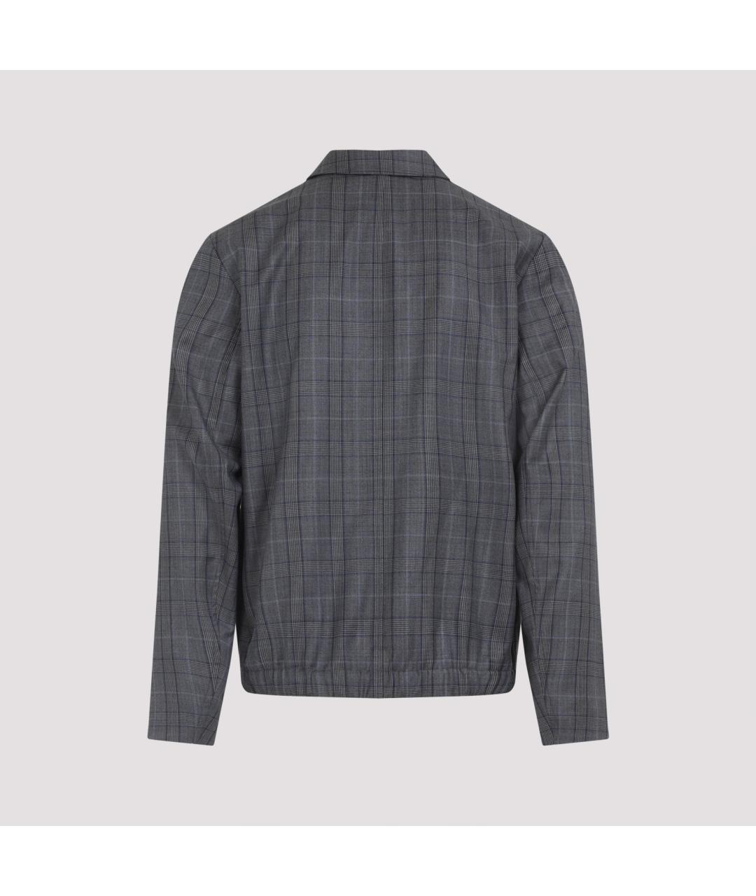 PAUL SMITH Серая шерстяная куртка, фото 4