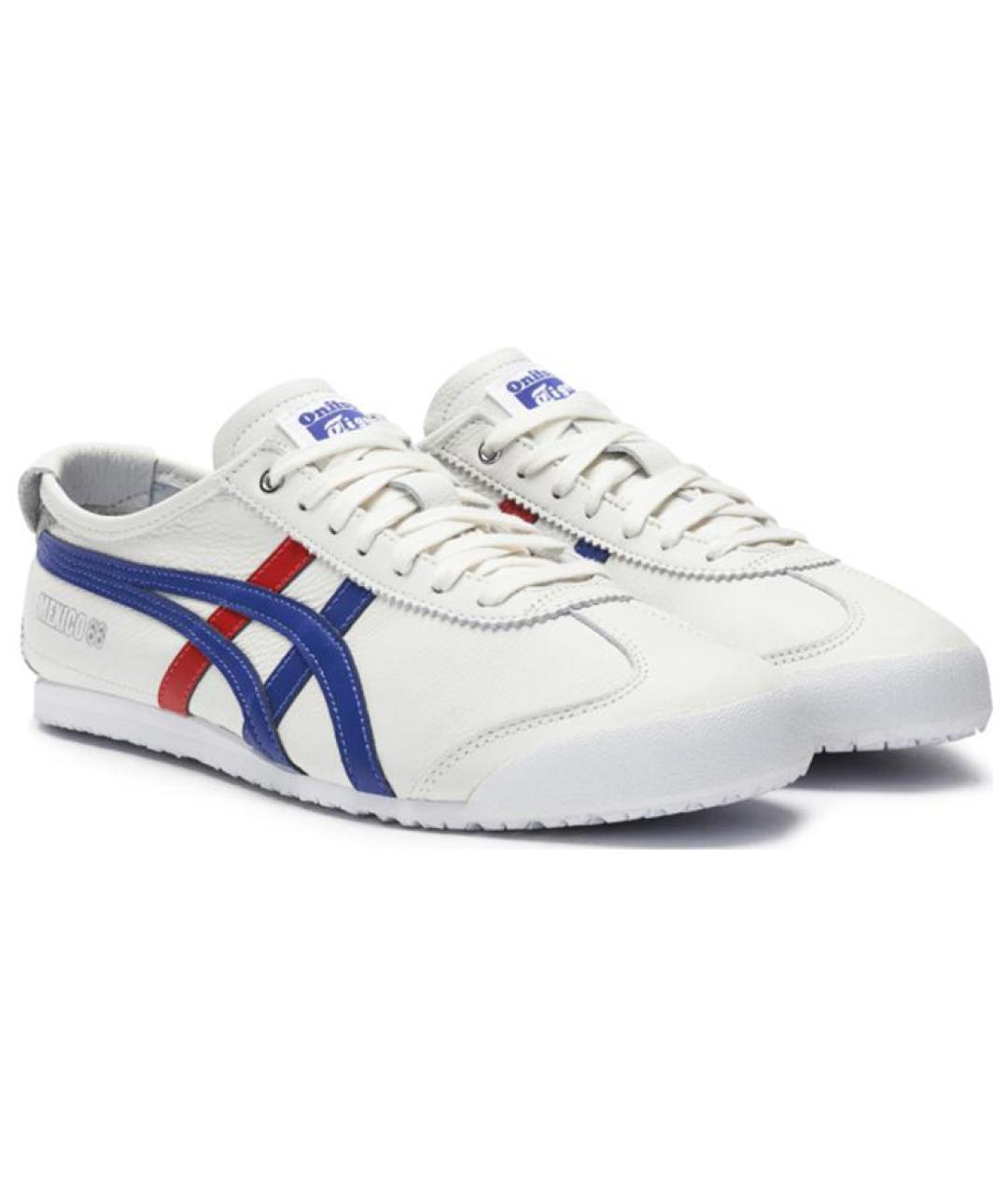 ONITSUKA TIGER Белые кожаные кеды, фото 2