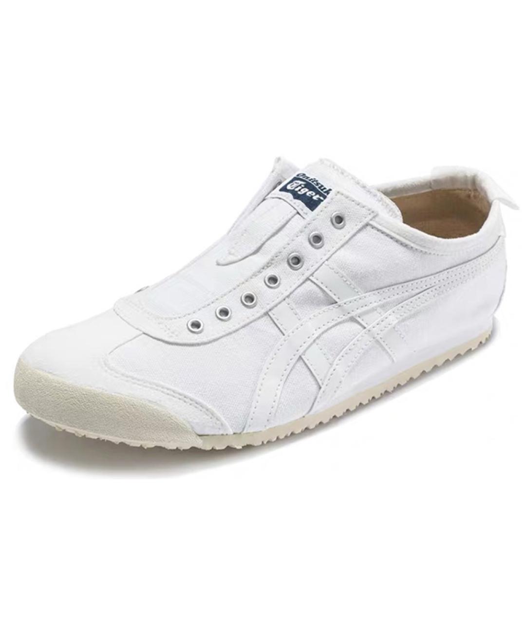 ONITSUKA TIGER Белые текстильные кеды, фото 2