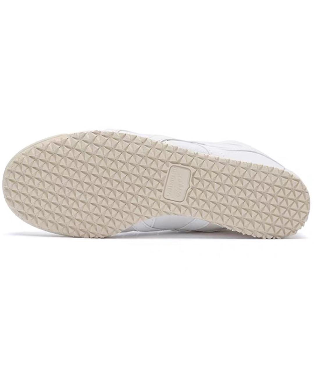 ONITSUKA TIGER Белые текстильные кеды, фото 5