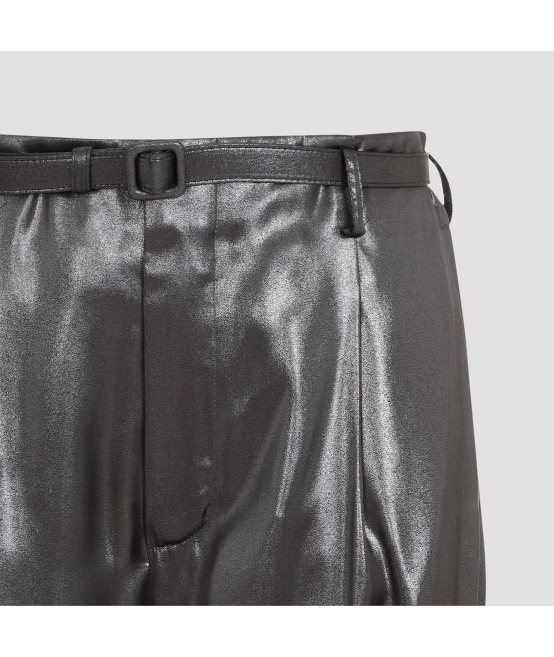 RALPH LAUREN Мульти синтетические прямые брюки, фото 5