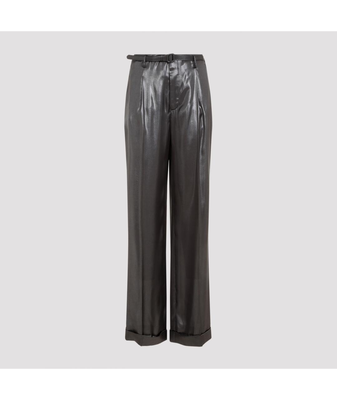 RALPH LAUREN Мульти синтетические прямые брюки, фото 2