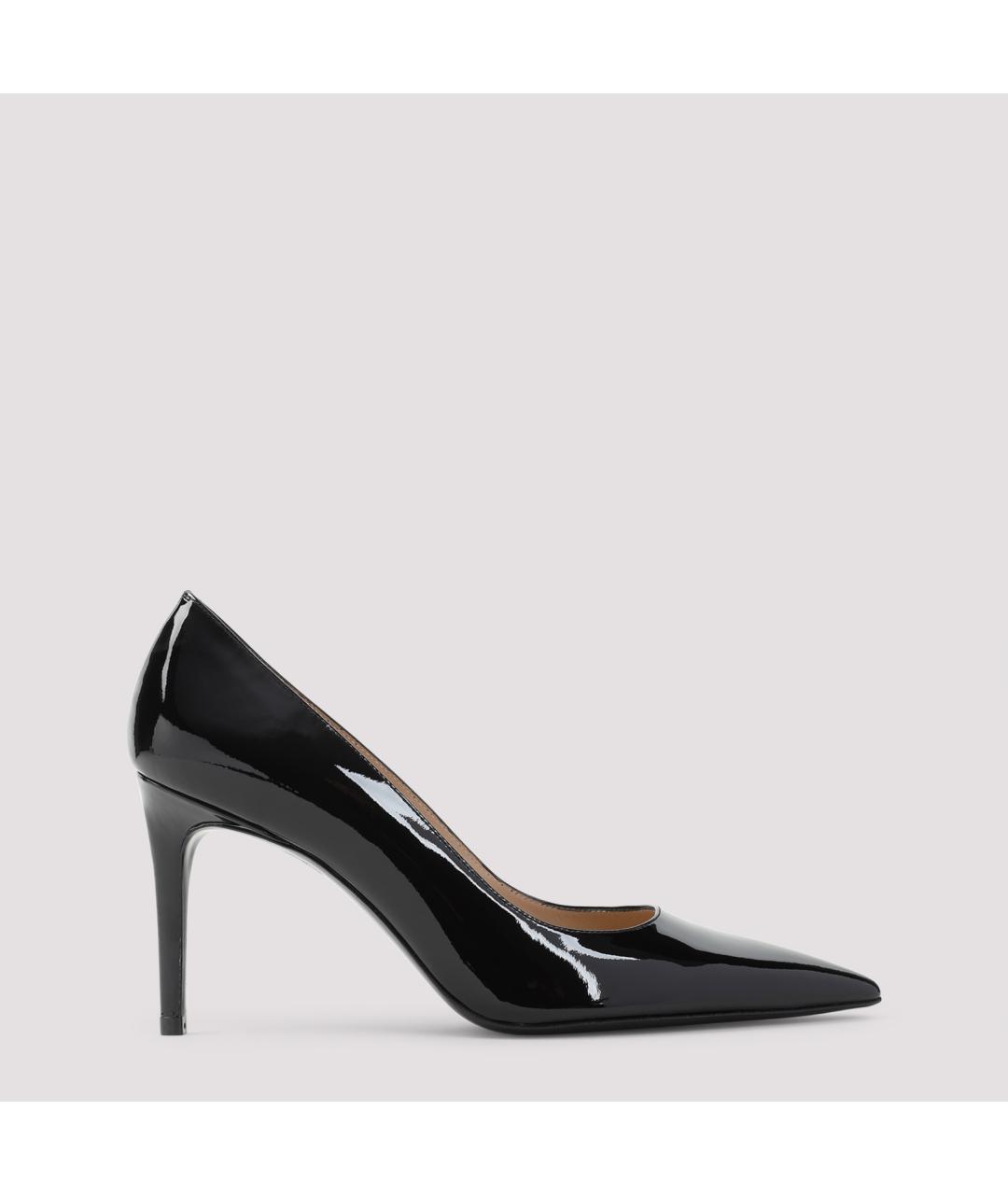STUART WEITZMAN Черные туфли из лакированной кожи, фото 2
