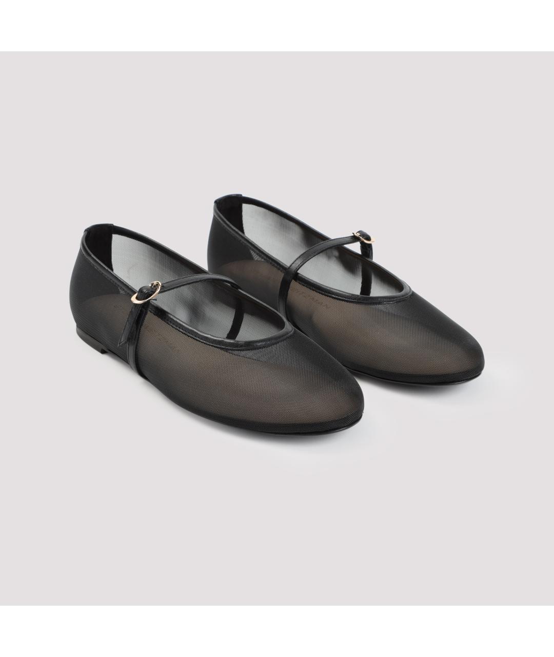 STUART WEITZMAN Черные балетки, фото 5