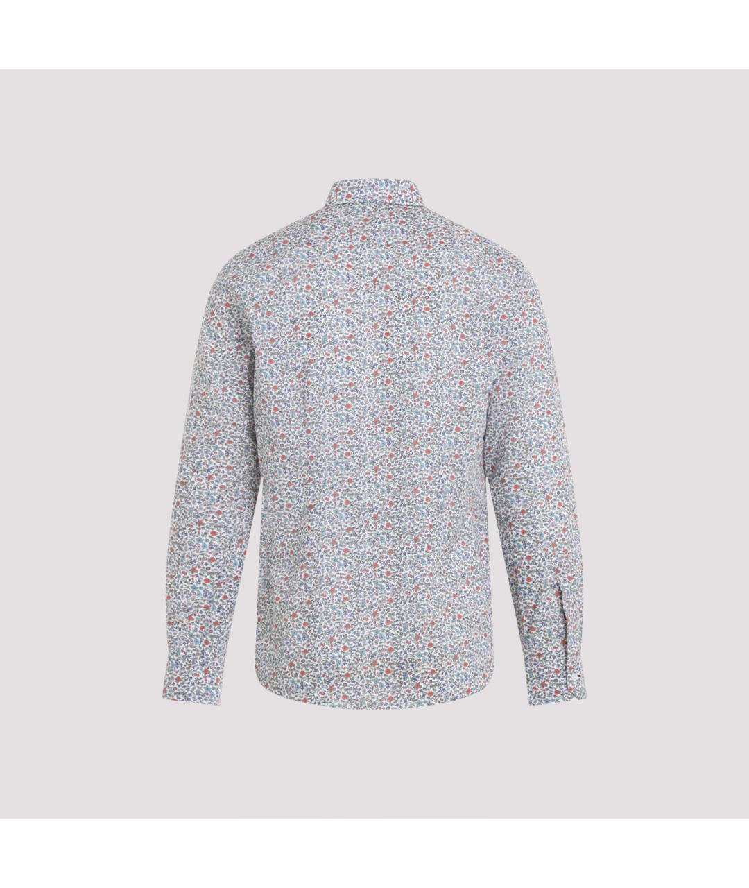 PAUL SMITH Голубая хлопковая кэжуал рубашка, фото 2