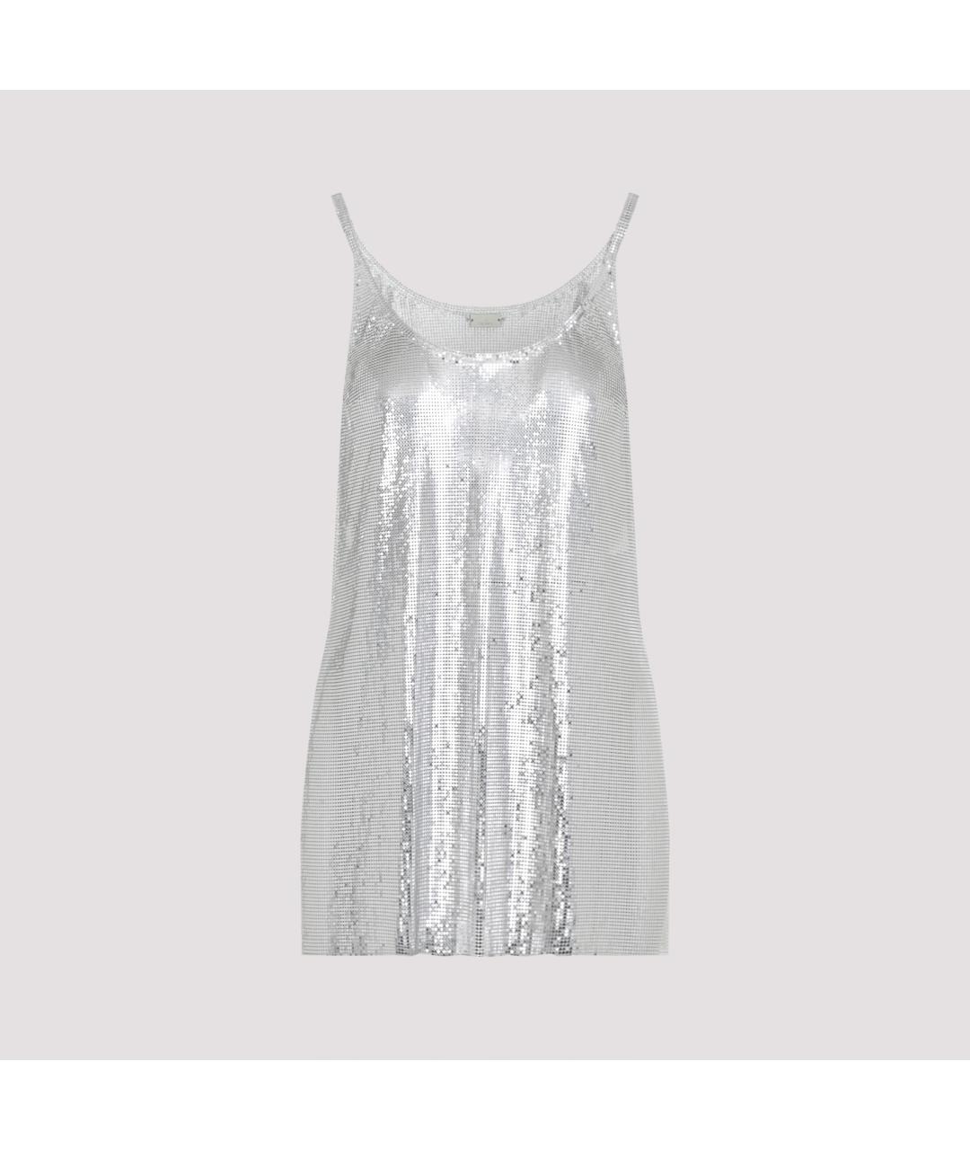 PACO RABANNE Серебряная блузы, фото 2