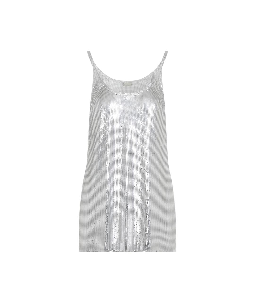 PACO RABANNE Серебряная блузы, фото 1
