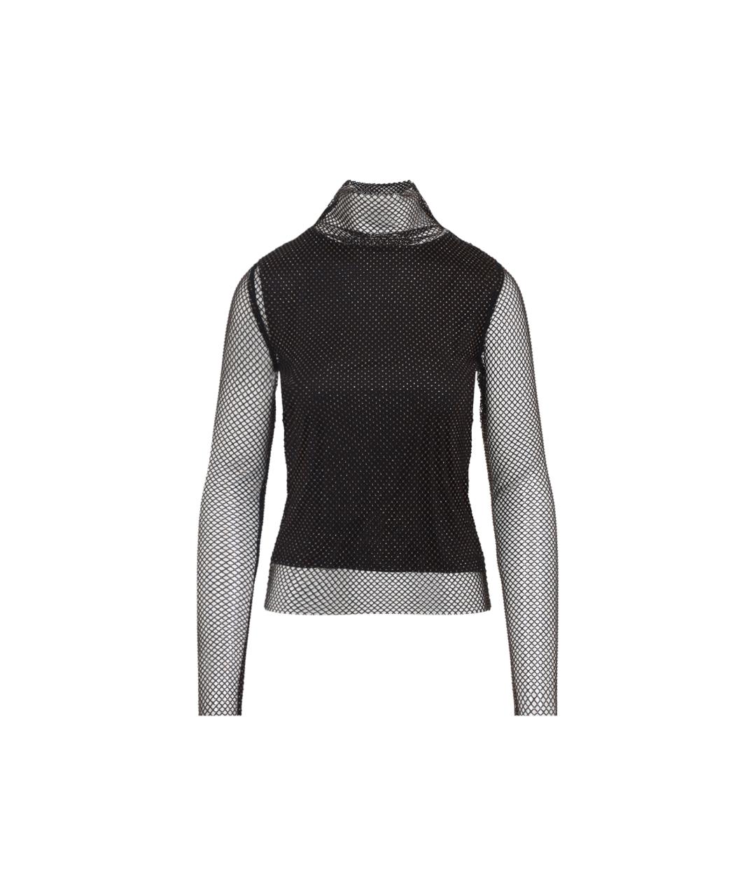SPORTMAX Черная вискозная блузы, фото 1