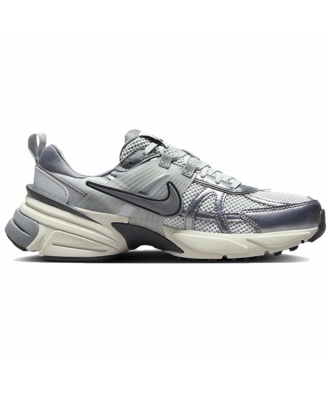 NIKE Серые текстильные кроссовки, фото 1