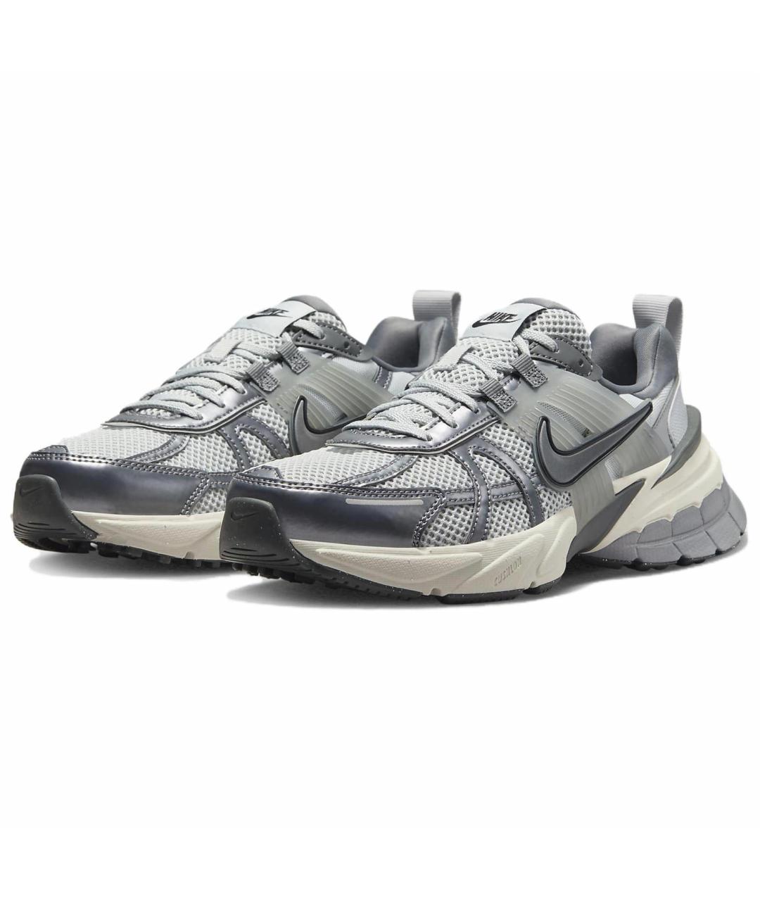NIKE Серые текстильные кроссовки, фото 4