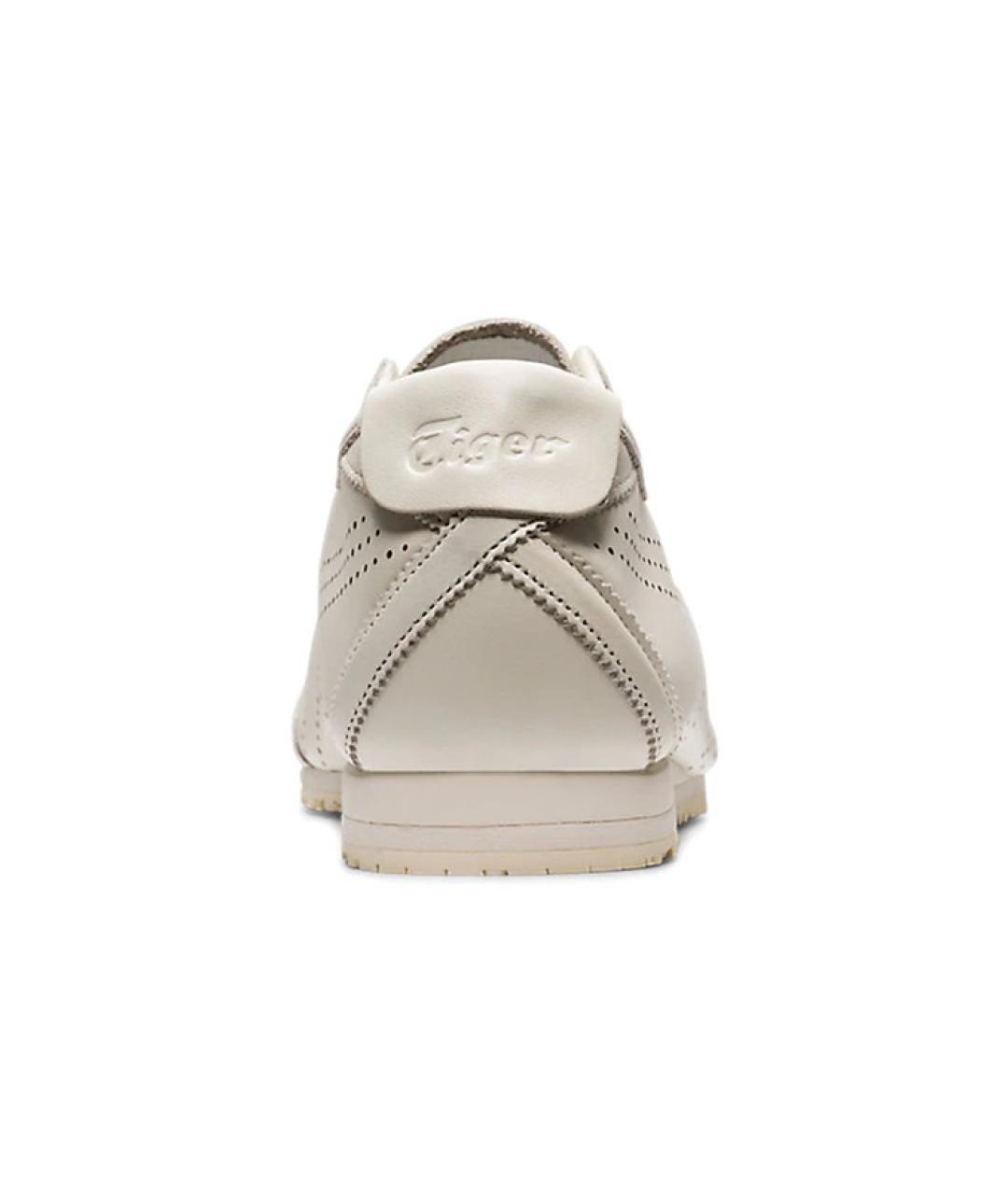 ONITSUKA TIGER Бежевые кожаные кроссовки, фото 7