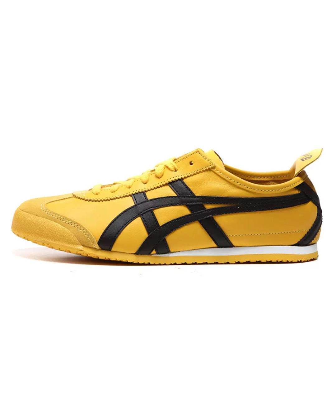 ONITSUKA TIGER Желтые текстильные кроссовки, фото 6