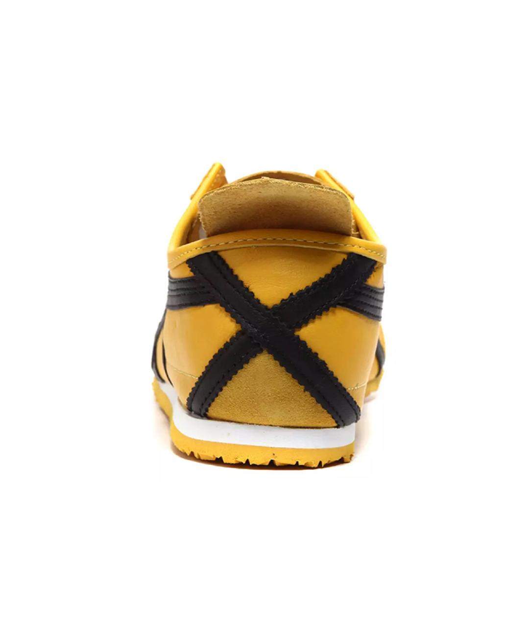 ONITSUKA TIGER Желтые текстильные кроссовки, фото 4