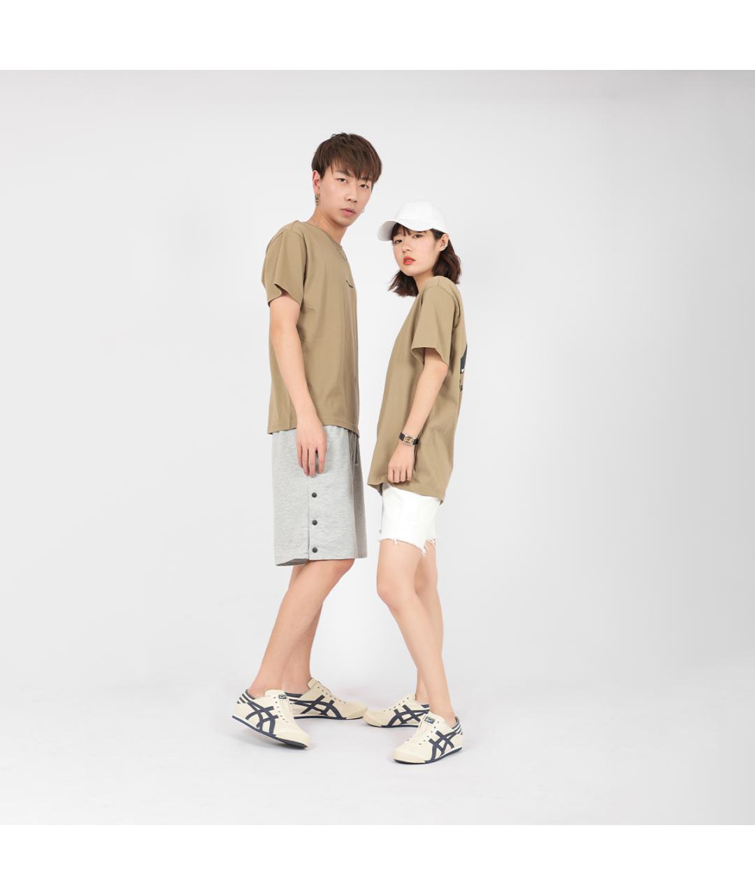 ONITSUKA TIGER Бежевые текстильные кроссовки, фото 5