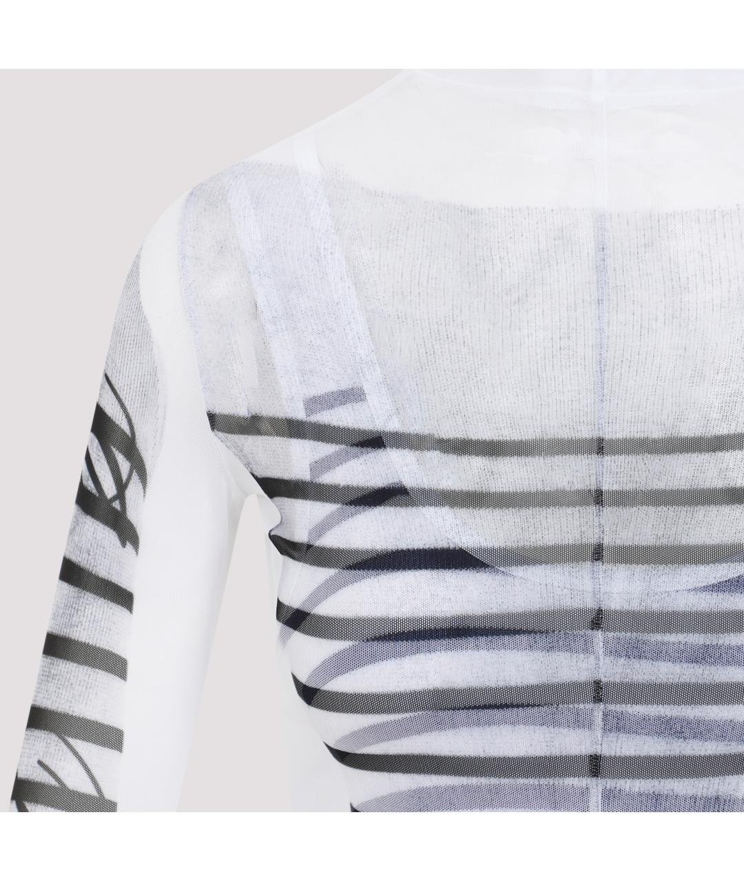 JEAN PAUL GAULTIER Мульти полиэстеровое коктейльное платье, фото 6