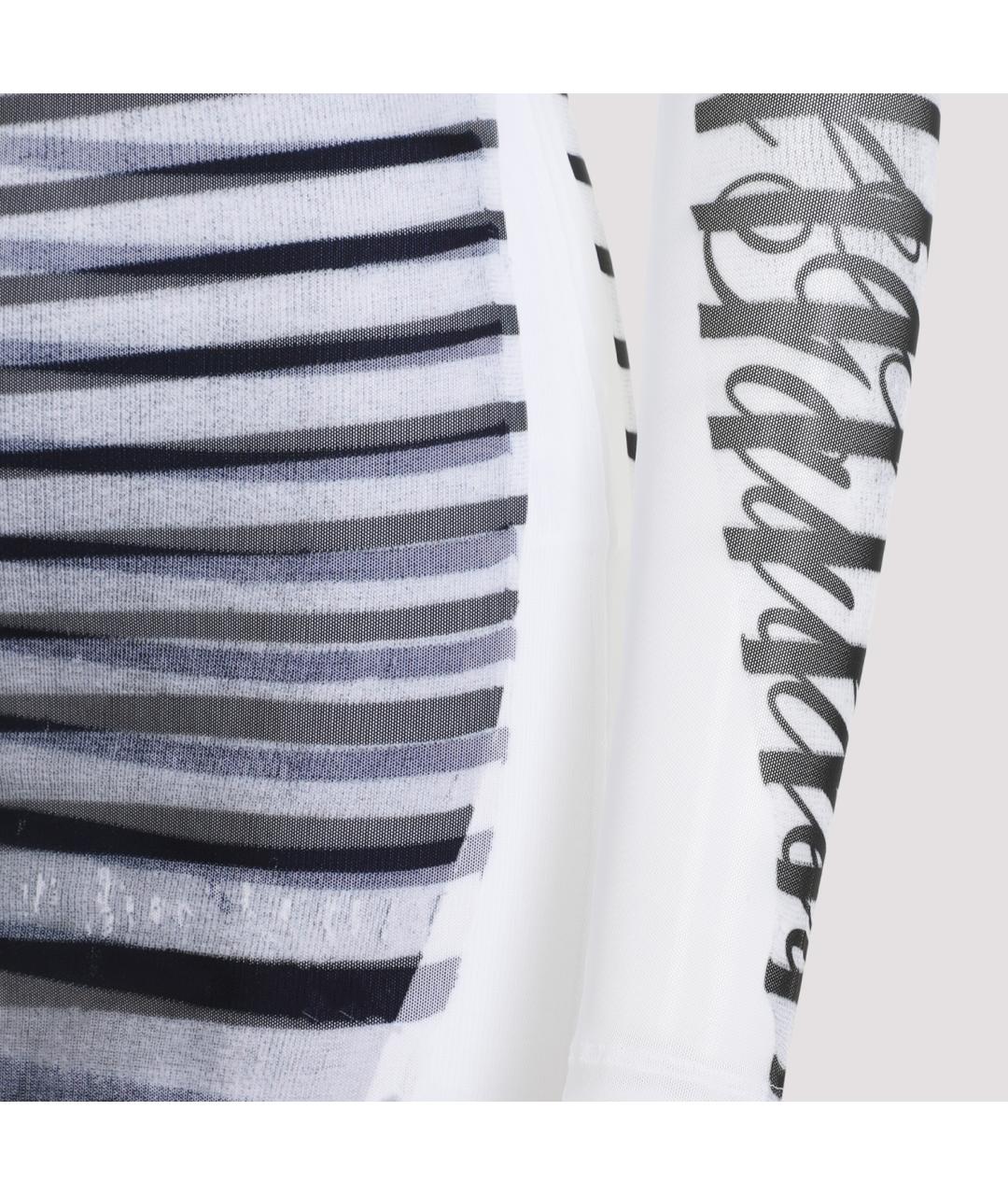 JEAN PAUL GAULTIER Мульти полиэстеровое коктейльное платье, фото 5