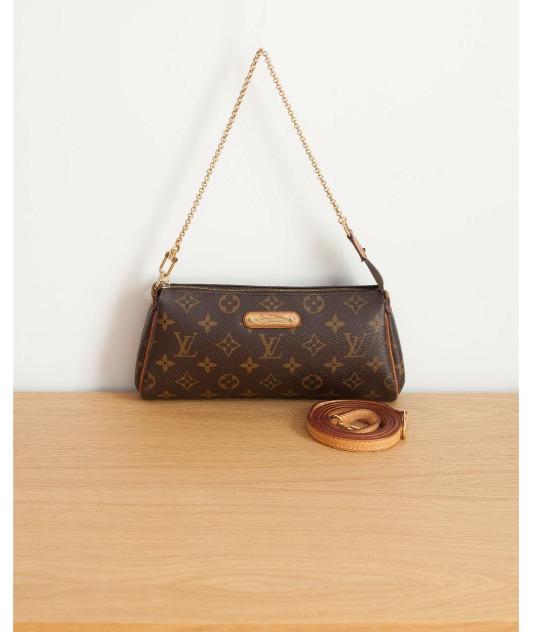 LOUIS VUITTON Коричневая сумка через плечо, фото 9