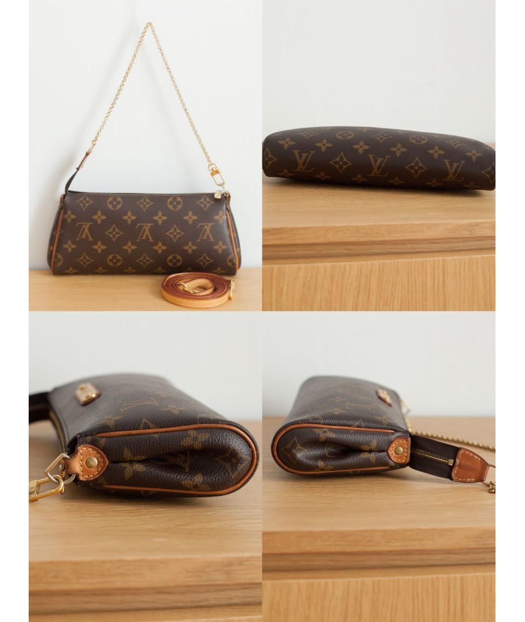 LOUIS VUITTON Коричневая сумка через плечо, фото 6