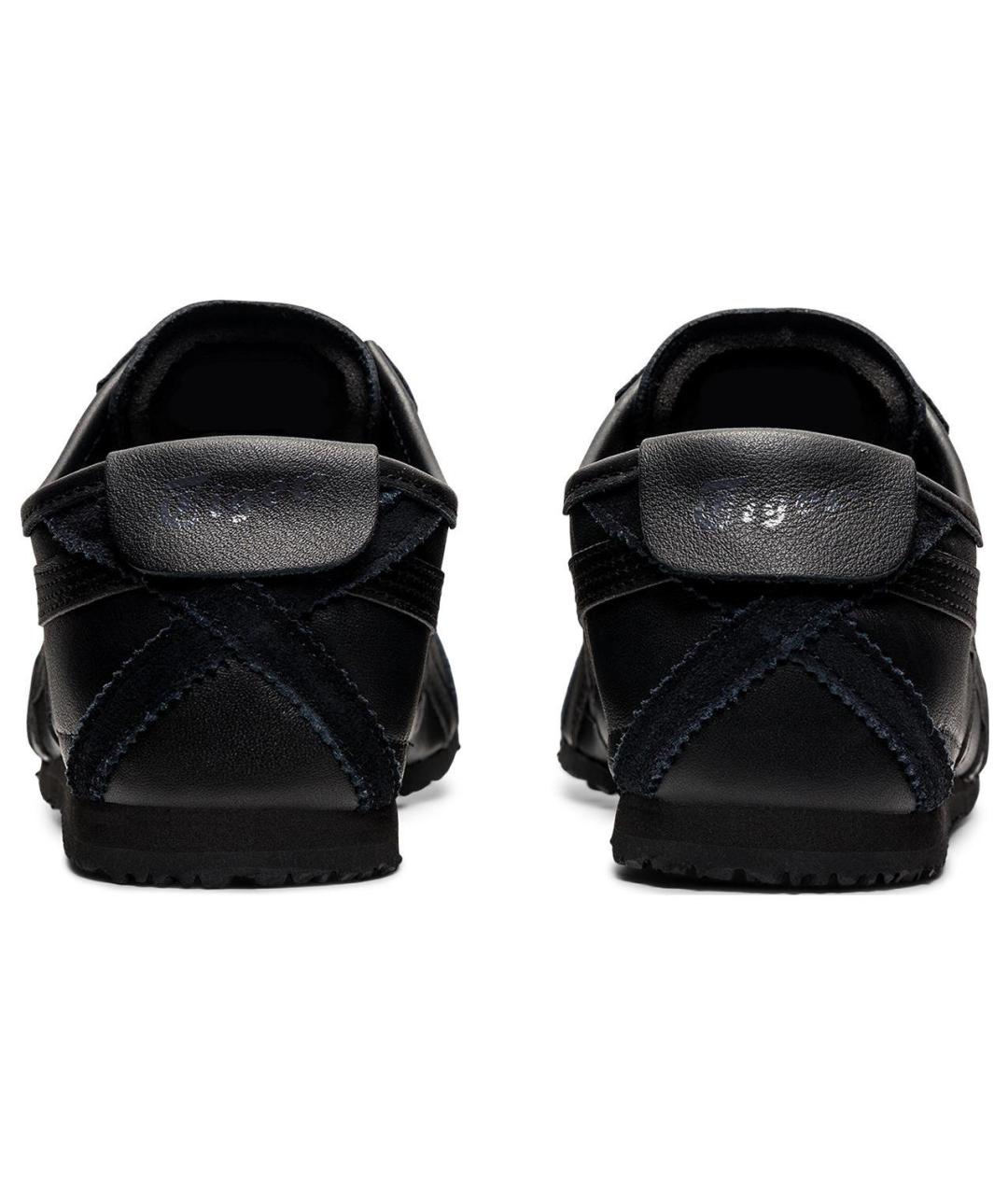 ONITSUKA TIGER Черные кожаные кроссовки, фото 4