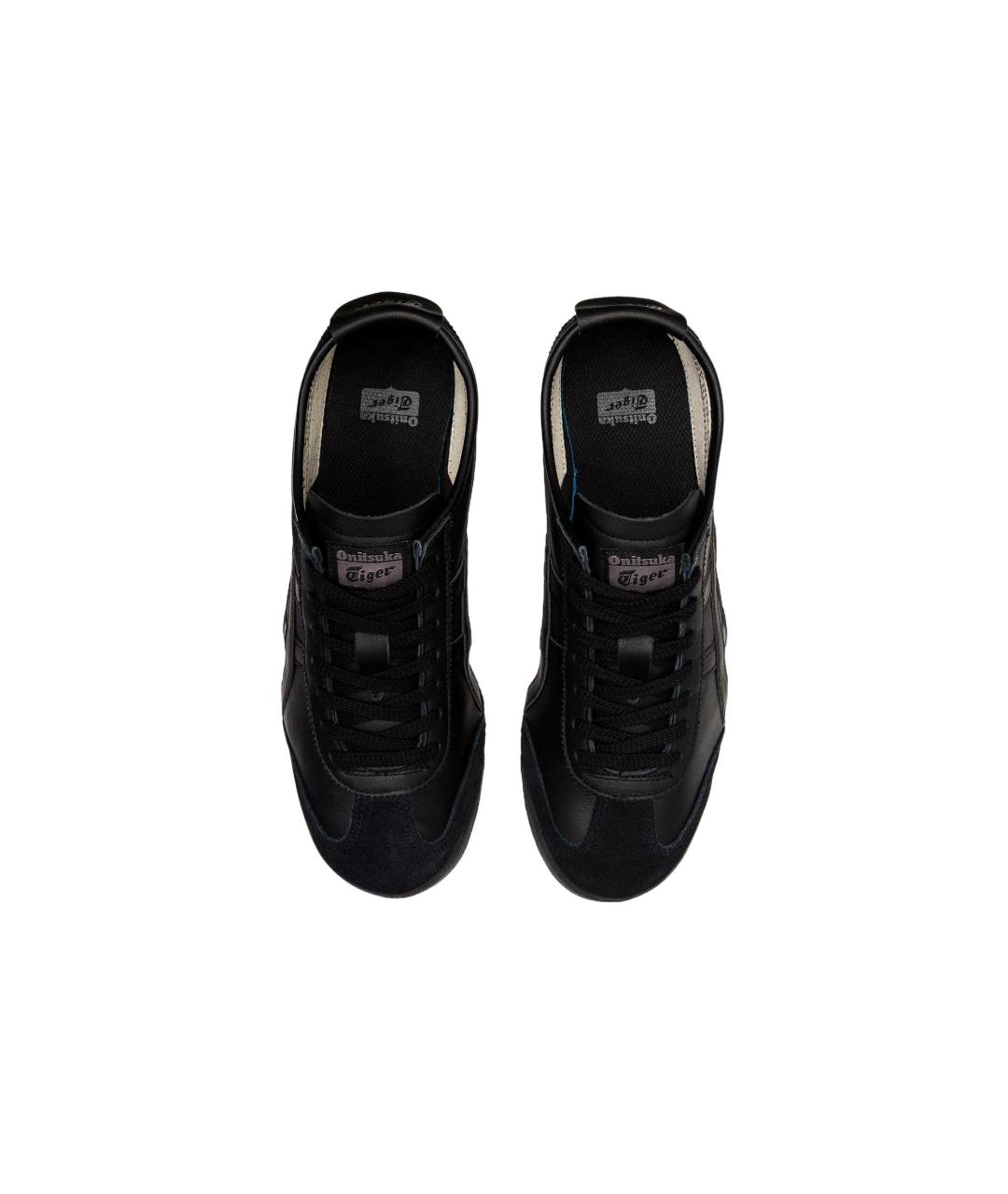 ONITSUKA TIGER Черные кожаные кроссовки, фото 3